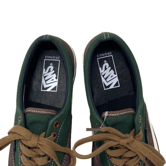 VANS Vault OG Era LX Sneakers Canvas Suede Brown Green Women's Shoes VN0A3CXNBGS - Picture 5 of 10
